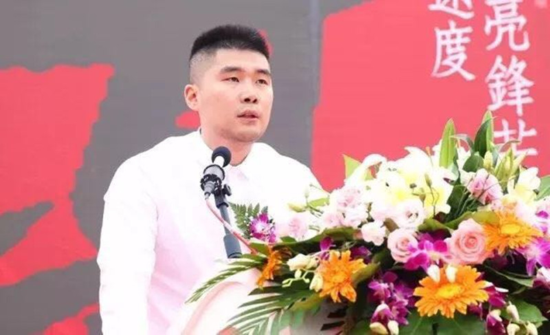 在奠基典礼上,振兴·京英地产董事长马其亮先生郑重宣布"振兴·京英